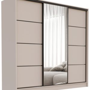 Szafa przesuwna z lustrem 200 cm BEST 972349 Szafa przesuwna z lustrem 200 cm BEST 972349