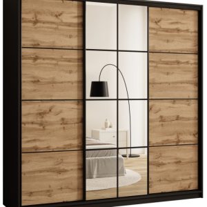 Szafa przesuwna z lustrem 200 cm EDGE wotan 671330
