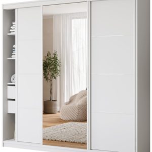 Szafa przesuwna z lustrem 200 cm VITA 960178 Szafa przesuwna z lustrem 200 cm VITA 960178