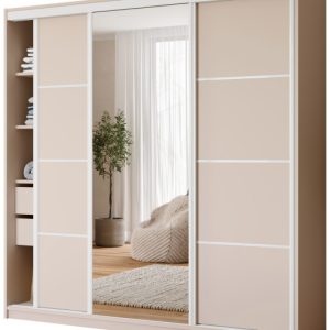 Szafa przesuwna z lustrem 200 cm VITA 960150 Szafa przesuwna z lustrem 200 cm VITA 960150