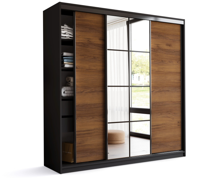 Szafa przesuwna z lustrem 200 EDGE 970212