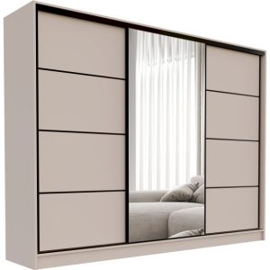 Szafa przesuwna z lustrem 235 cm BEST 972323 Szafa przesuwna z lustrem 235 cm BEST 972323