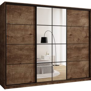 Szafa przesuwna z lustrem 250 cm EDGE lefkas 671455