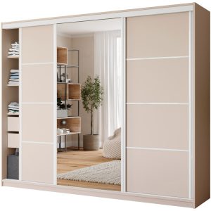 Szafa przesuwna z lustrem 250 cm VITA 960155 Szafa przesuwna z lustrem 250 cm VITA 960155