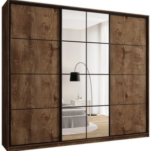 Szafa przesuwna z lustrem 280 cm EDGE MAX lefkas 671484