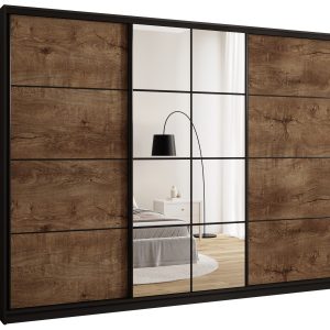Szafa przesuwna z lustrem 280 cm EDGE 671419 Szafa przesuwna z lustrem 280 cm EDGE 671419
