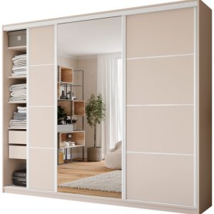 Szafa przesuwna z lustrem 280 cm VITA MAX 960161 Szafa przesuwna z lustrem 280 cm VITA MAX 960161