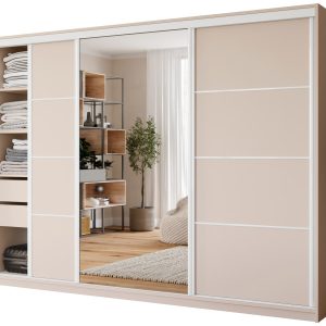 Szafa przesuwna z lustrem 280 cm VITA 960186 Szafa przesuwna z lustrem 280 cm VITA 960186