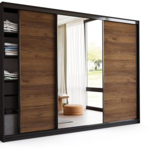 Szafa przesuwna z lustrem 280 LOFT orzech 970217 Szafa przesuwna z lustrem 280 LOFT orzech 970217