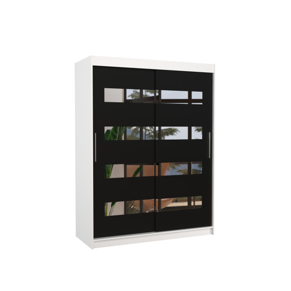 Szafa przesuwna z lustrem BALTIC 150 White 1005883