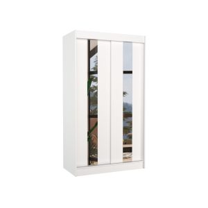 Szafa przesuwna z lustrem BALTON 120 White 1005874 Szafa przesuwna z lustrem BALTON 120 White 1005874