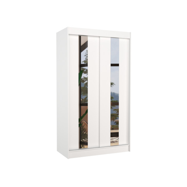 Szafa przesuwna z lustrem BALTON 120 White 1005874