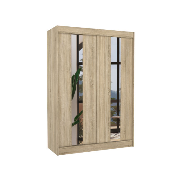 Szafa przesuwna z lustrem BALTON 150 Sonoma 1005807