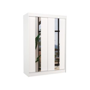 Szafa przesuwna z lustrem BALTON 150 White 1018268 Szafa przesuwna z lustrem BALTON 150 White 1018268