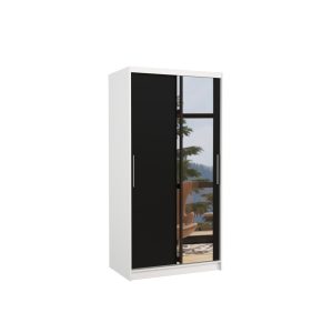 Szafa przesuwna z lustrem BAROS 100 White 1018271