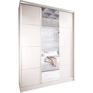 Szafa przesuwna z lustrem ELLA A 150 kaszmir 236507 Szafa przesuwna z lustrem ELLA A 150 kaszmir 236507