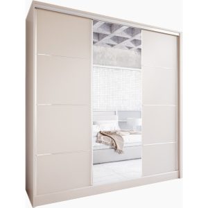Szafa przesuwna z lustrem ELLA A 200 kaszmir 236449 Szafa przesuwna z lustrem ELLA A 200 kaszmir 236449