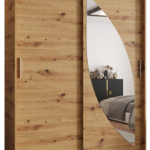 Szafa przesuwna z lustrem Garderoba Milo 150 artisan 687154