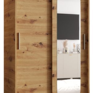 Szafa przesuwna z lustrem Garderoba ROYAL 100 artisan 550088 Szafa przesuwna z lustrem Garderoba ROYAL 100 artisan 550088