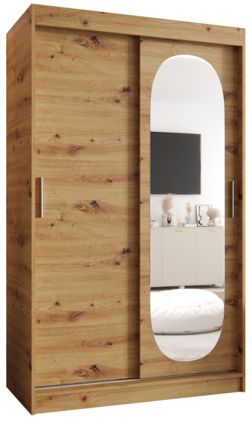 Szafa przesuwna z lustrem Garderoba ROYAL 120 artisan 550117