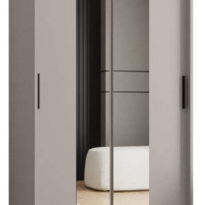 Szafa przesuwna z lustrem Garderoba RUBINO T1 100 kaszmir 685434