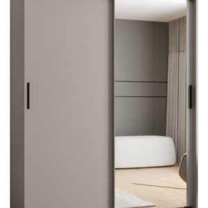 Szafa przesuwna z lustrem Garderoba RUBINO T2 150 kaszmir 685422 Szafa przesuwna z lustrem Garderoba RUBINO T2 150 kaszmir 685422