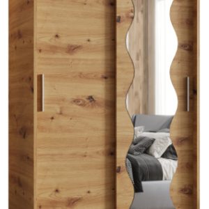Szafa przesuwna z lustrem Garderoba Spoti 100 artisan 565583 Szafa przesuwna z lustrem Garderoba Spoti 100 artisan 565583