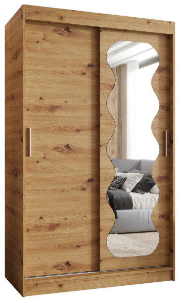 Szafa przesuwna z lustrem Garderoba Spoti 120 artisan 565578