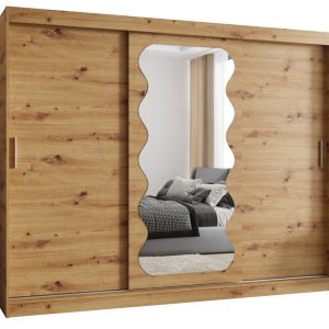 Szafa przesuwna z lustrem Garderoba Spoti 250 artisan 565556 Szafa przesuwna z lustrem Garderoba Spoti 250 artisan 565556