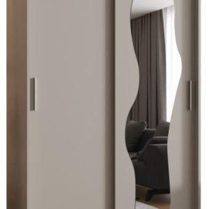 Szafa przesuwna z lustrem Garderoba Ultra 120 kaszmir 550113