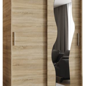 Szafa przesuwna z lustrem Garderoba Ultra 120 sonoma 550137