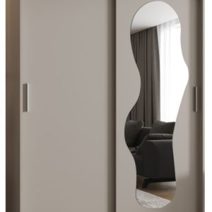 Szafa przesuwna z lustrem Garderoba Ultra 150 kaszmir 550104