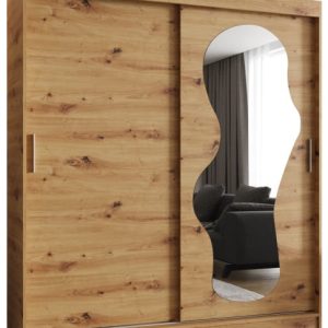 Szafa przesuwna z lustrem Garderoba Ultra 180 artisan 550091