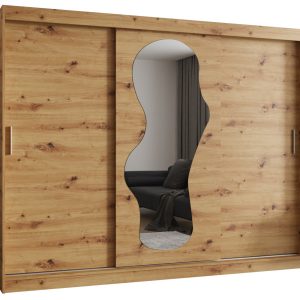 Szafa przesuwna z lustrem Garderoba Ultra 250 artisan 550084 Szafa przesuwna z lustrem Garderoba Ultra 250 artisan 550084