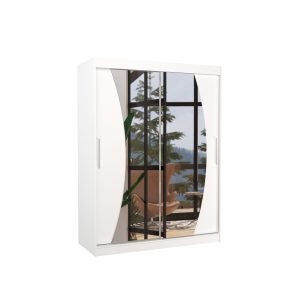 Szafa przesuwna z lustrem MODESTO 150 White 1019550 Szafa przesuwna z lustrem MODESTO 150 White 1019550