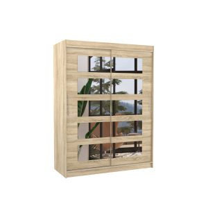Szafa przesuwna z lustrem MURANI 150 Sonoma 1005964 Szafa przesuwna z lustrem MURANI 150 Sonoma 1005964