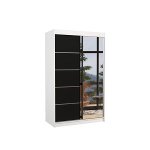 Szafa przesuwna z lustrem NICEA 120 White 1005913