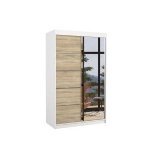 Szafa przesuwna z lustrem NICEA 120 White 1005903