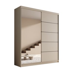Szafa Przesuwna z lustrem Nico 180 Kaszmir 1005812