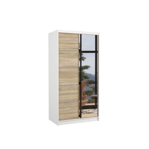 Szafa przesuwna z lustrem ORLANDO 100 White 1018128