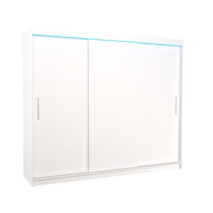 Szafa przesuwna z oświetleniem LED ANTOS 250 White 1037703 Szafa przesuwna z oświetleniem LED ANTOS 250 White 1037703