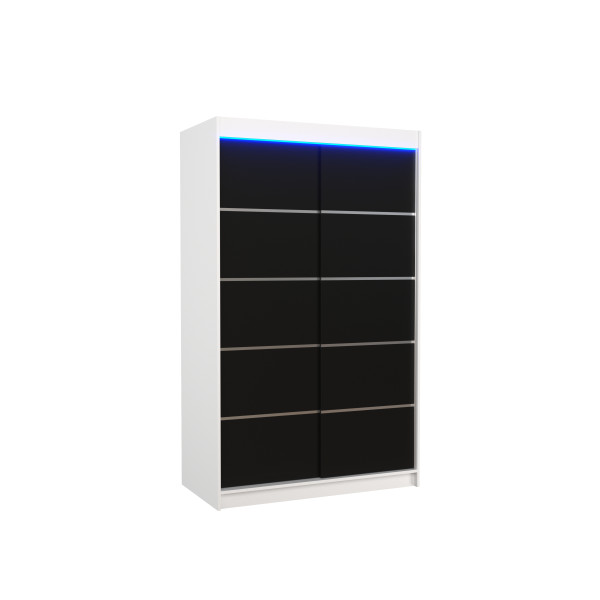 Szafa przesuwna z oświetleniem LED BENISSO 120 White 1018235