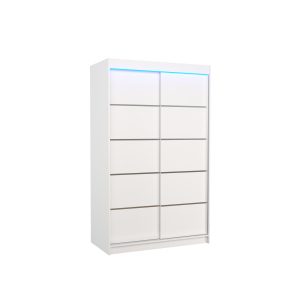 Szafa przesuwna z oświetleniem LED BENISSO 120 White 1018195 Szafa przesuwna z oświetleniem LED BENISSO 120 White 1018195