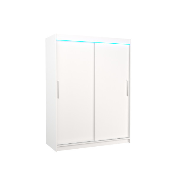 Szafa przesuwna z oświetleniem LED DENVER 150 White 1017783
