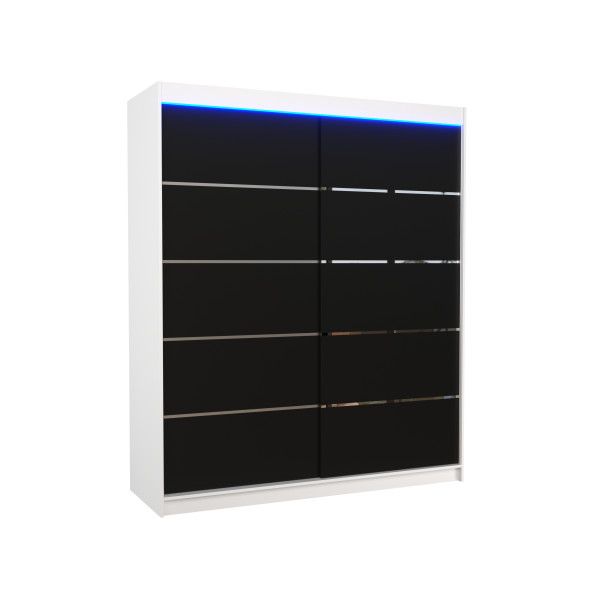 Szafa przesuwna z oświetleniem LED SPECTRA 180 White 1006055
