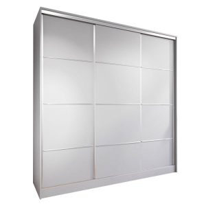 Szafa przesuwna z szufladami LOCUS C 180 szara 237074