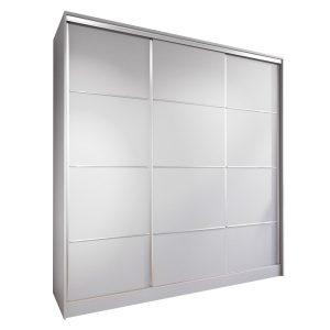 Szafa przesuwna z szufladami LOCUS D 200 szara 237007