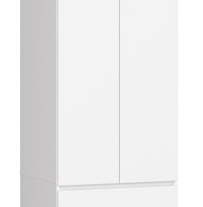 Szafa S60 Biała 60x51x180 cm 303576 Szafa S60 Biała 60x51x180 cm 303576