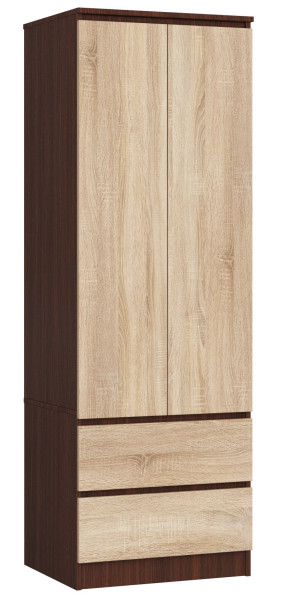 Szafa S60 Wenge, Dąb Sonoma 60x51x180 cm 303640