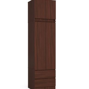 Szafa S60 z nadstawką Wenge 60x51x234 cm 303571 Szafa S60 z nadstawką Wenge 60x51x234 cm 303571